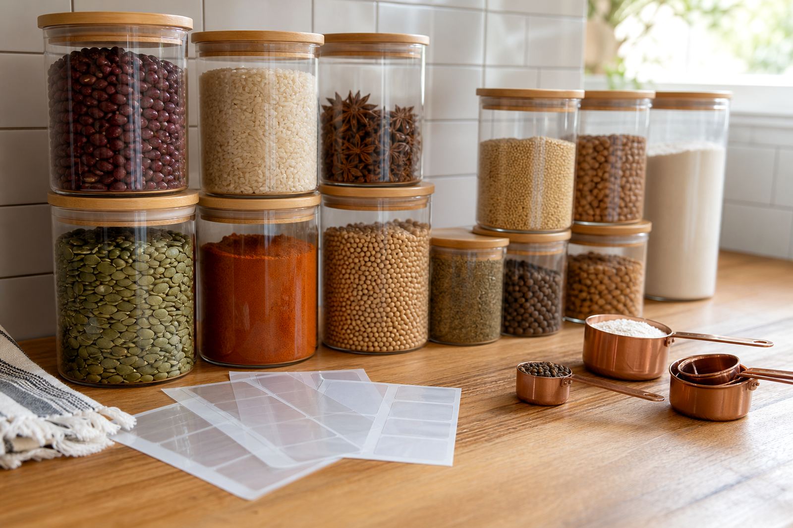 Clear Label Sheets