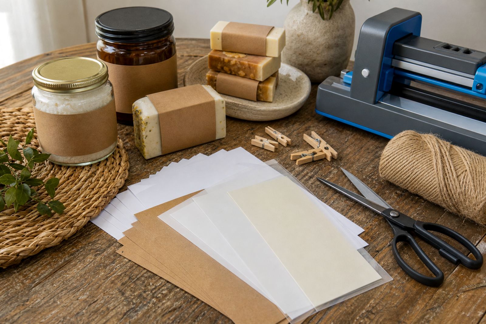 Kraft Label Sheets