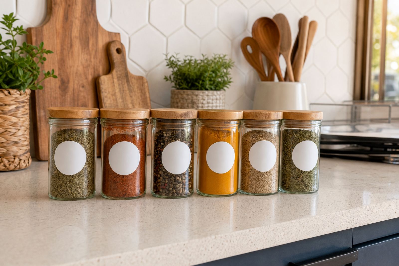 Spice Jar Labels